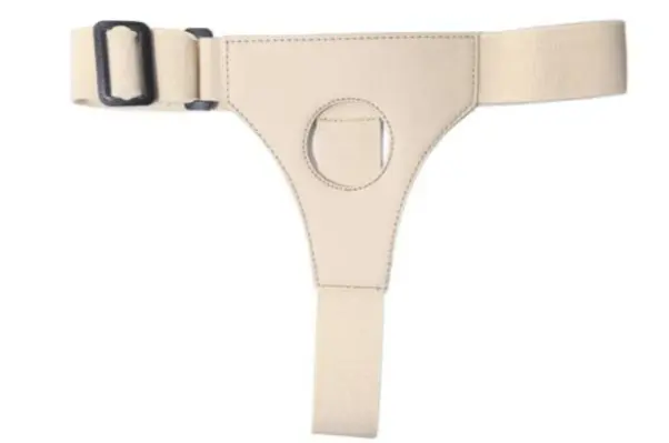 کمربند چرم مصنوعی سفید - مارکت زناشویی