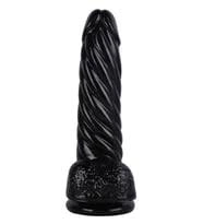 تصویر دیلدو مقعدی سیلیکونی به رنگ مشکی _ مارکت زناشویی